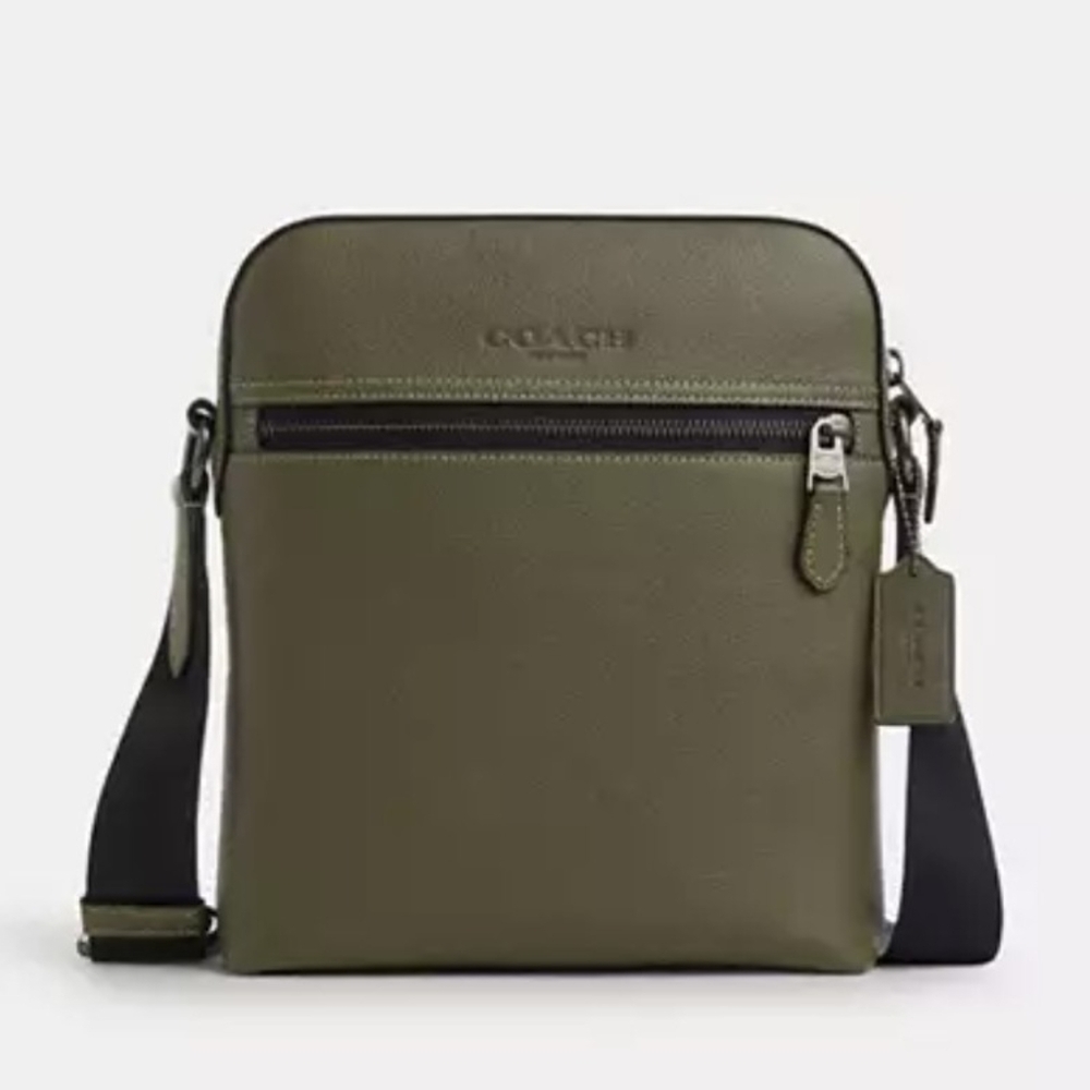 Coach...Houston Flight Bag In Signature Canvasx